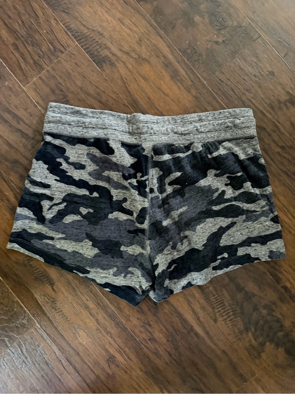 Nike Black and Gray Camo Knit Shorts - Picture 3 of 3